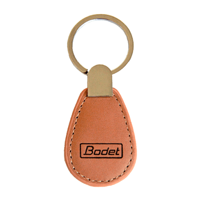 Badge Bodet Software in leather