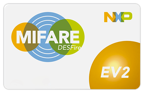 exemple de tarjeta MIFARE DESFire™