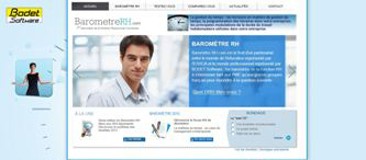 Site Web Baromètre RH Bodet Software